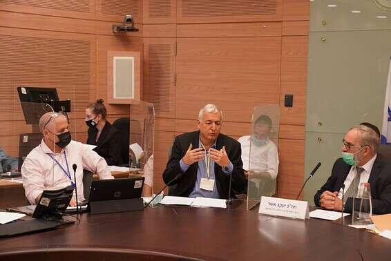 פרופ' שלמה מור יוסף בדיון היום // צילום: דני שם טוב, דוברות הכנסת